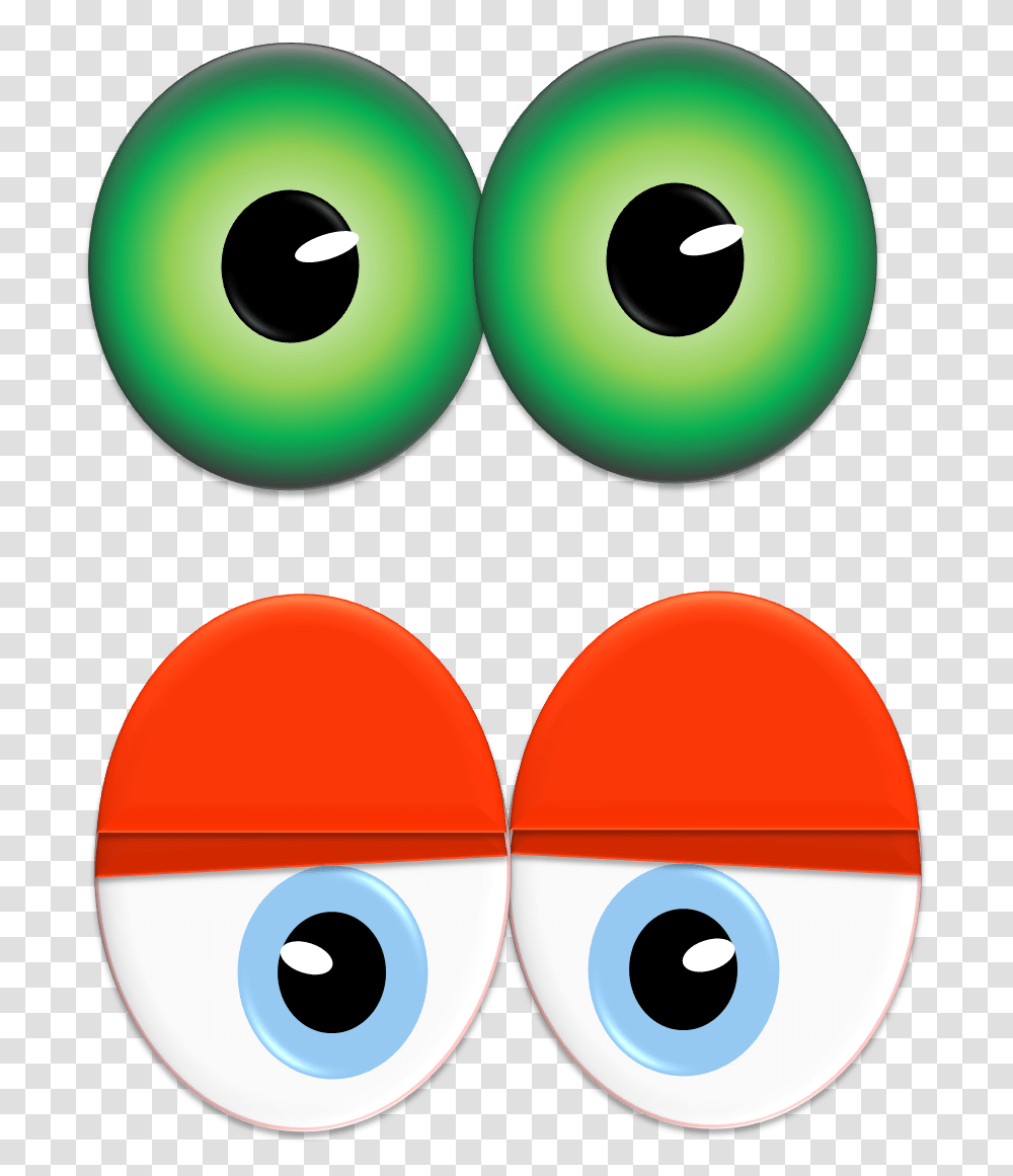 Spooky Eyes Clip Art, Number, Plectrum Transparent Png