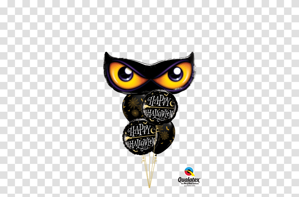 Spooky Eyes Halloween Qualatex, Advertisement, Poster, Flyer, Paper Transparent Png