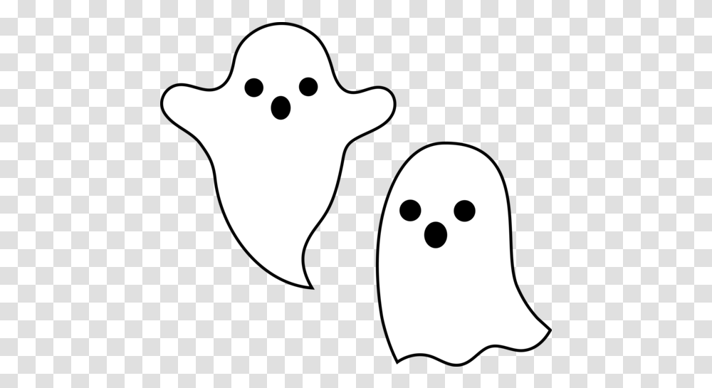Spooky Halloween Clipart Halloween Clip Art Ghost, Stencil, Snowman, Winter, Outdoors Transparent Png