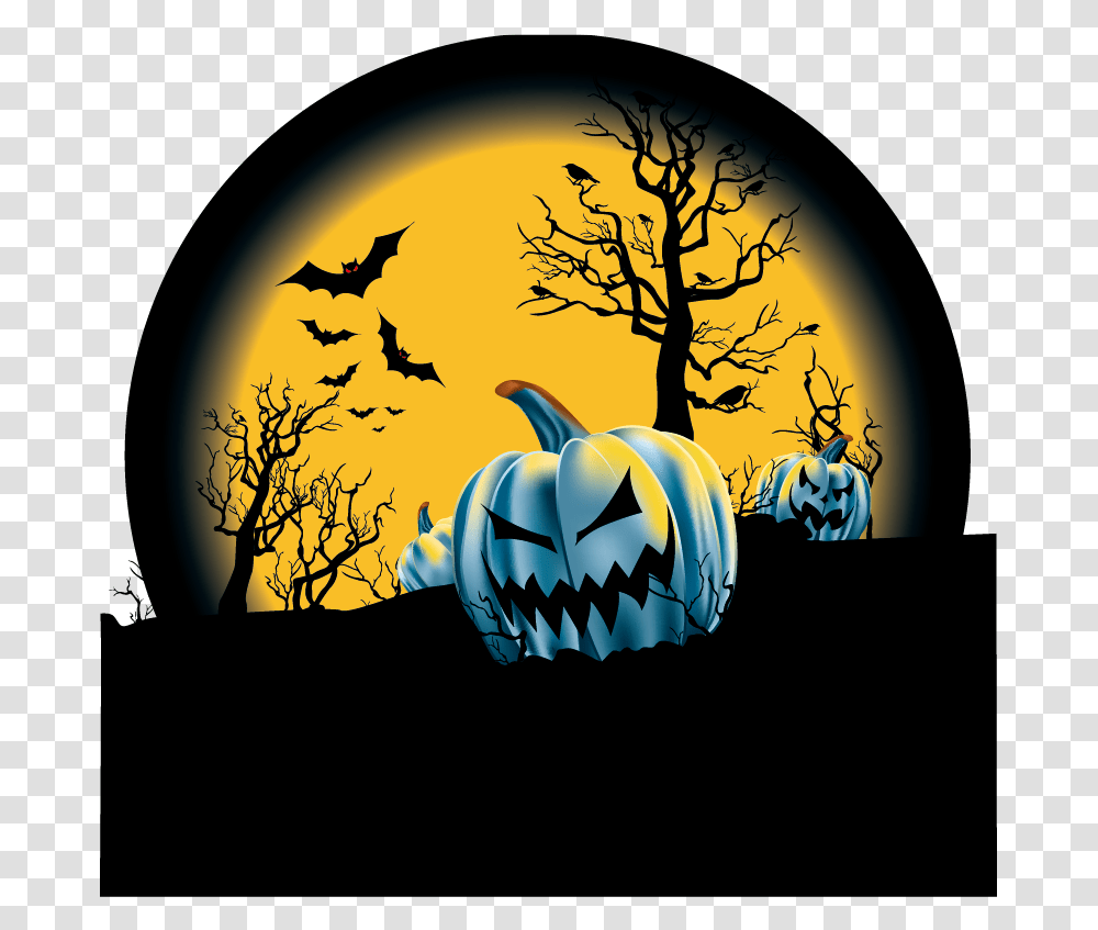 Spooky Halloween Wallpaper Vector Halloween, Plant Transparent Png
