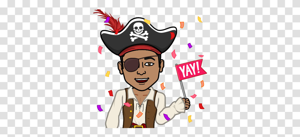 Spooky Outfits Are In The App Now Bitmoji Leah, Person, Human, Pirate, Sunglasses Transparent Png