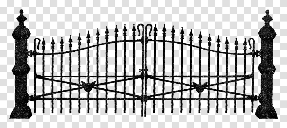 Spooky Pencil And In Scary Fence, Gate, Rug Transparent Png