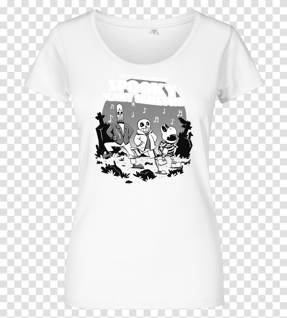 Spooky Scary Skeleton, Apparel, T-Shirt, Person Transparent Png