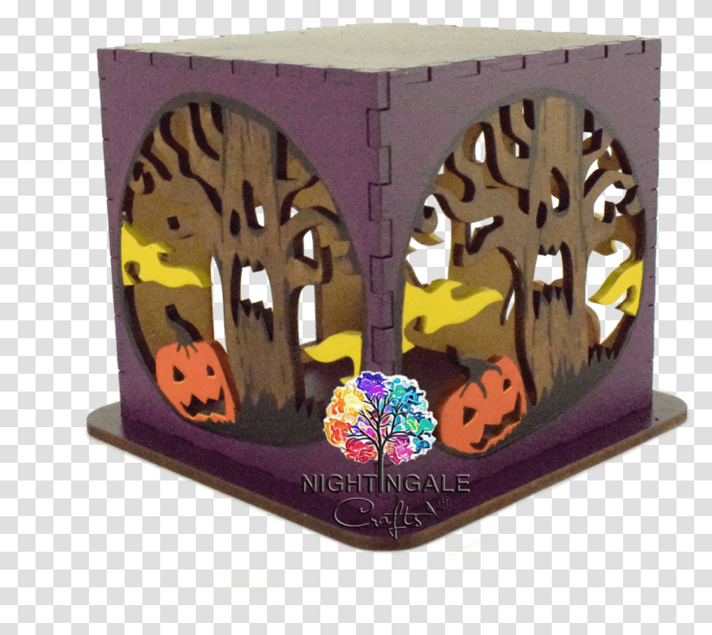 Spooky Tree Craft, Poster, Couch, Furniture, Icing Transparent Png