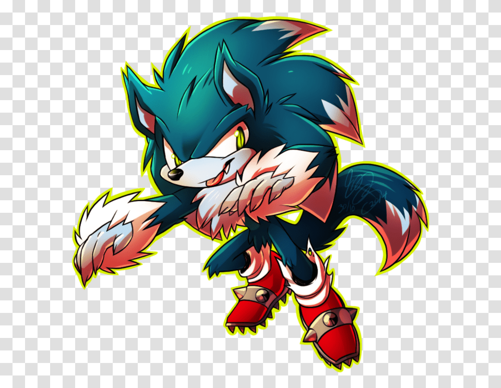 Spooky Werewolf Lt3 Werewolf Sonic The Werehog, Dragon, Person, Human Transparent Png