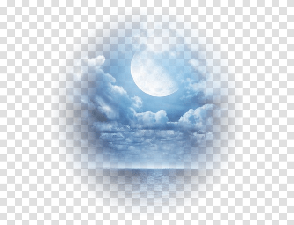 Spookyforest Sky And Clouds, Moon, Outer Space, Night, Astronomy Transparent Png