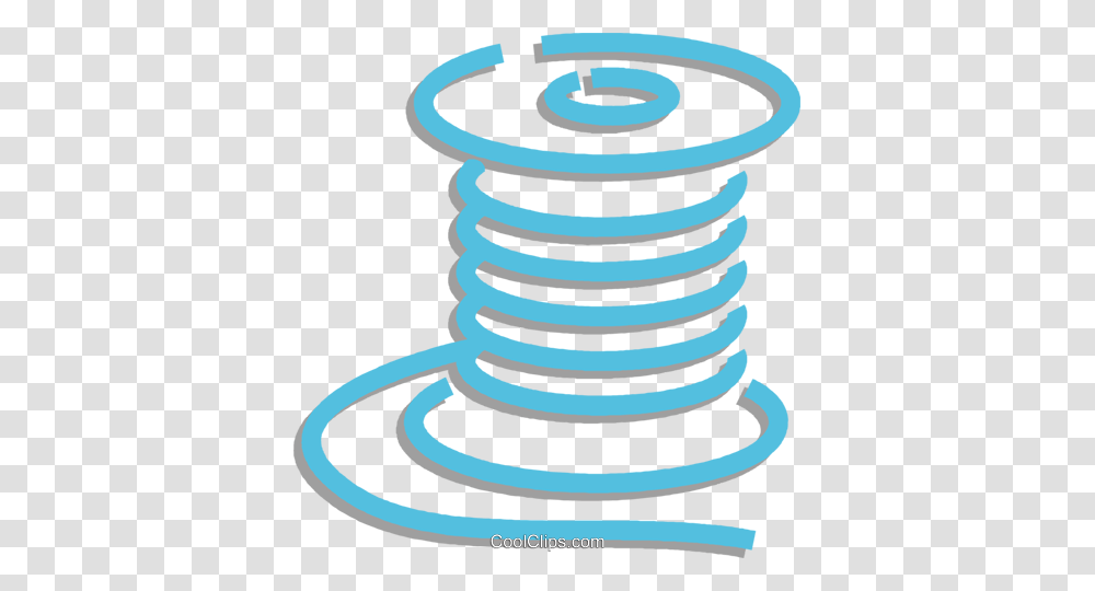Spool Of Cable Royalty Free Vector Clip Art Illustration, Spiral, Coil, Birthday Cake, Dessert Transparent Png