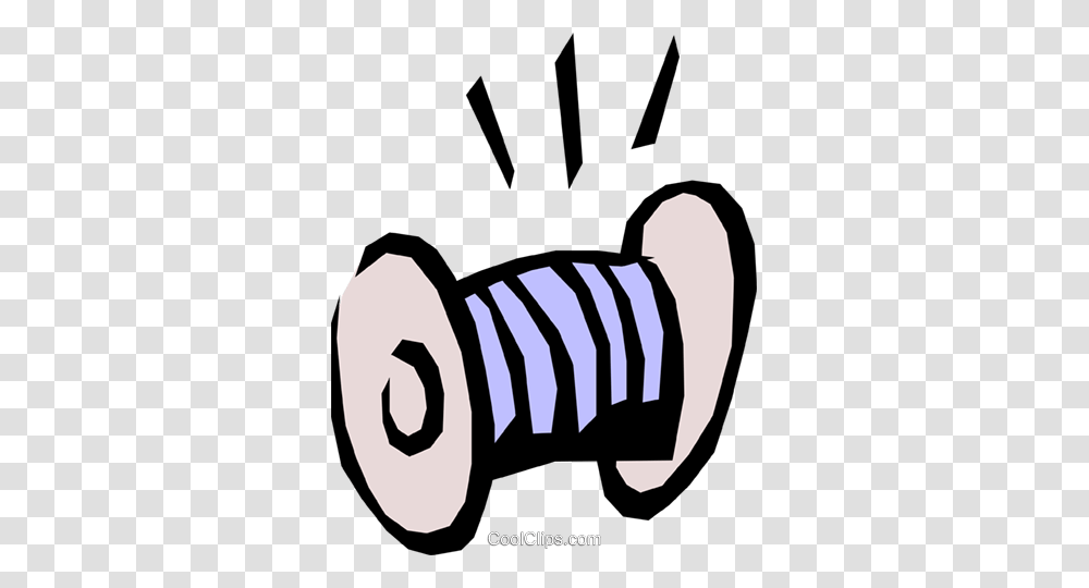 Spool Of Thread Royalty Free Vector Clip Art Illustration, Machine, Screw Transparent Png