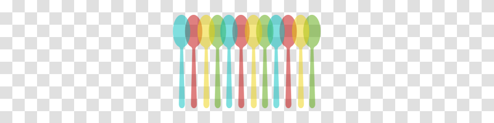 Spoon Clipart Border, Cutlery, Fork, Apparel Transparent Png