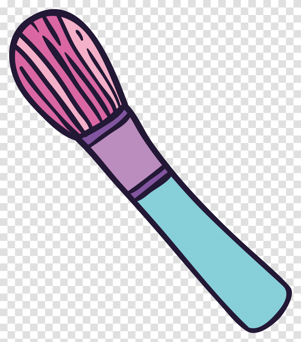 Spoon Clipart Purple, Brush, Tool, Baseball Bat, Team Sport Transparent Png