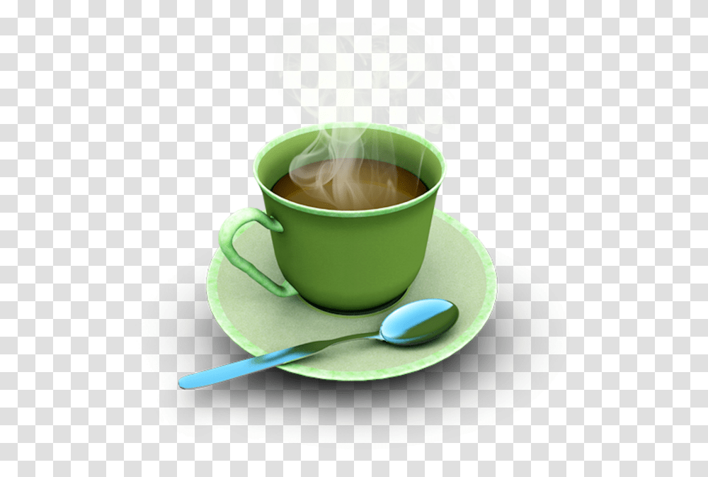 Spoon, Cutlery, Coffee Cup, Saucer Transparent Png