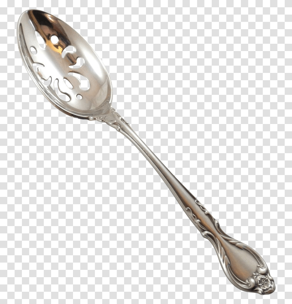 Spoon Fancy Silver Spoon, Cutlery Transparent Png