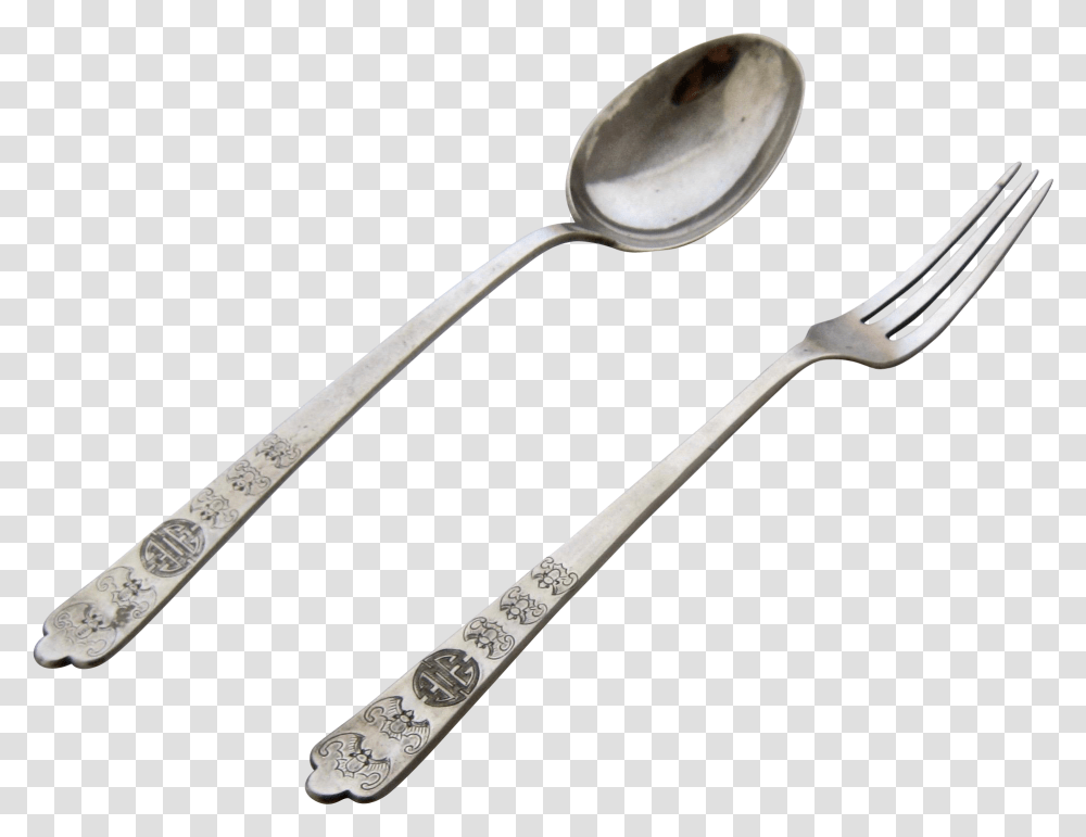 Spoon Fork Fork And Spoon Chinese, Cutlery Transparent Png