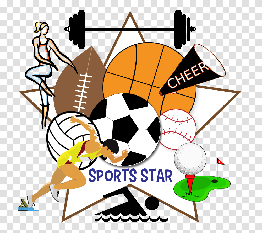 Sport Clipart All Star, Advertisement, Poster, Person, Paper Transparent Png