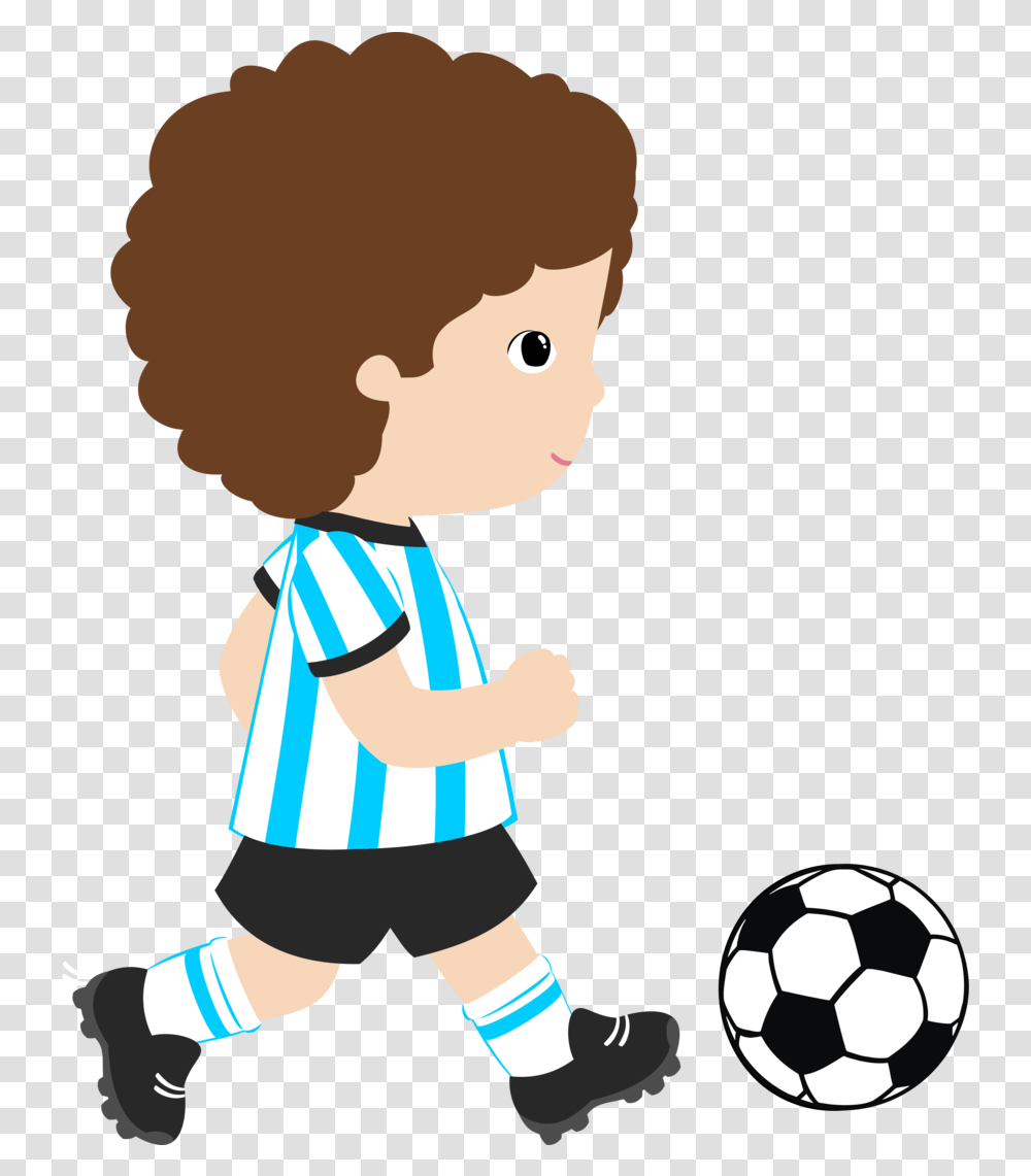 Sport Football Player Clip Art Boy Playing Soccer Clipart, Person, Human, Soccer Ball, Team Sport Transparent Png