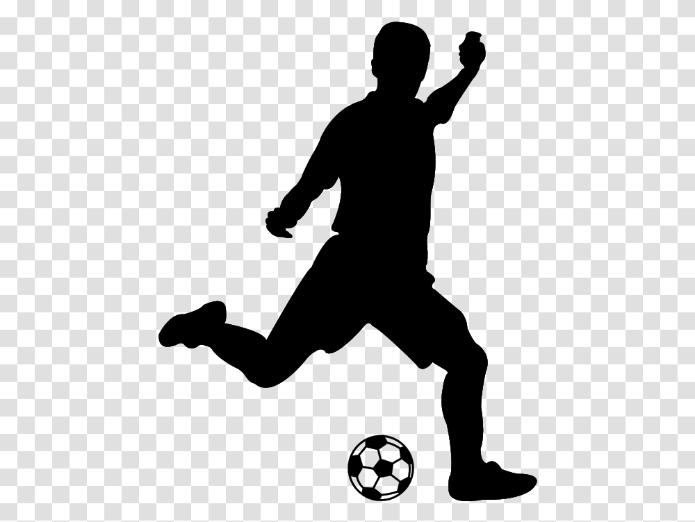 Sport Football Player Silhouette Silhouette Football Player, Gray, World Of Warcraft Transparent Png