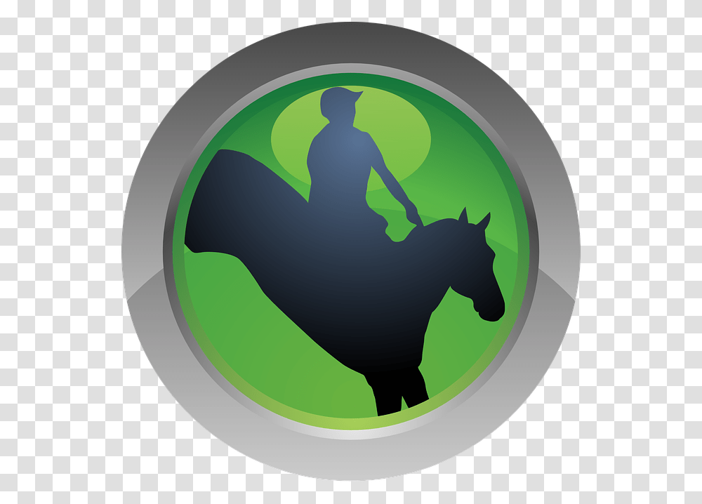 Sport Icon Horse Horseback Riding Eventing Silhouette, Painting, Outdoors, Nature Transparent Png