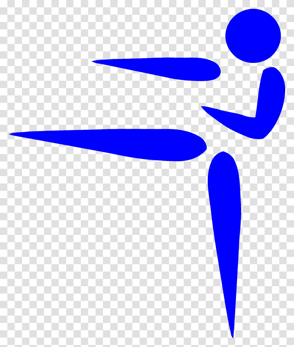 Sport Icon Stickman Stick Figure Matchstick Man Karate Pictogram, Logo Transparent Png