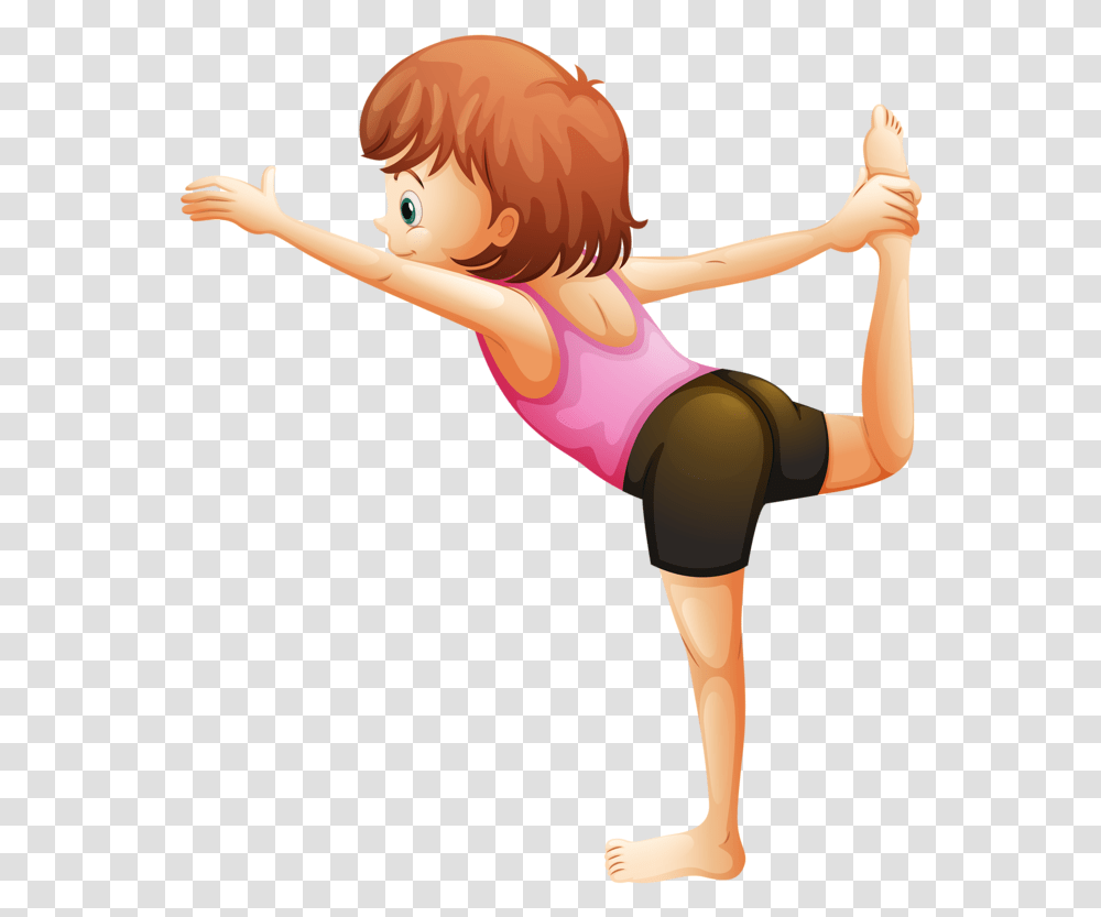 Sport Theme Cliparts Kids Exercise Clipart, Person, Working Out, Fitness, Leisure Activities Transparent Png