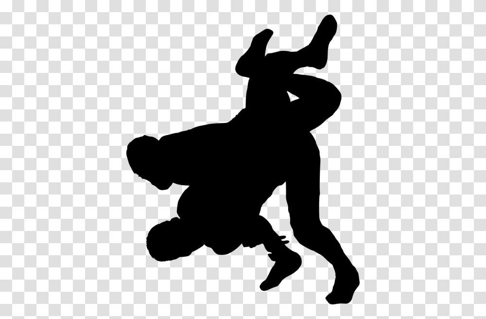 Sport Wrestling Silhouette, Person, Human, Dance Pose, Leisure Activities Transparent Png
