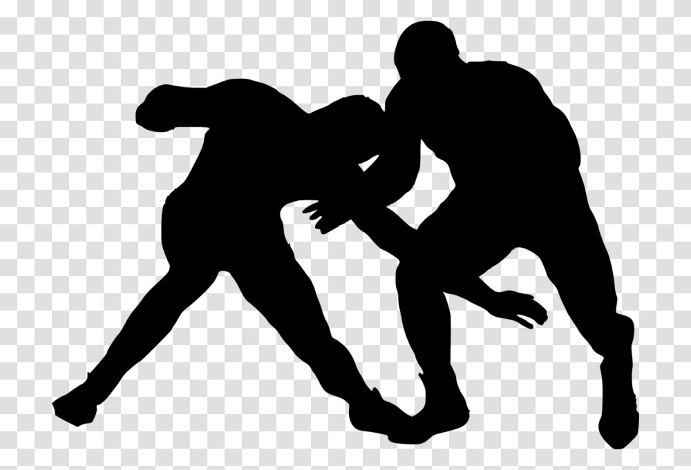 Sport Wrestling Silhouette, Person, Human, People, Sports Transparent Png