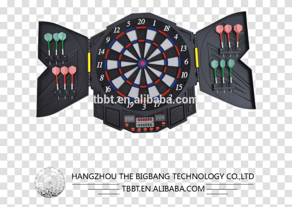 Sportcraft Electronic Dart Board, Darts, Game, Clock Tower, Architecture Transparent Png