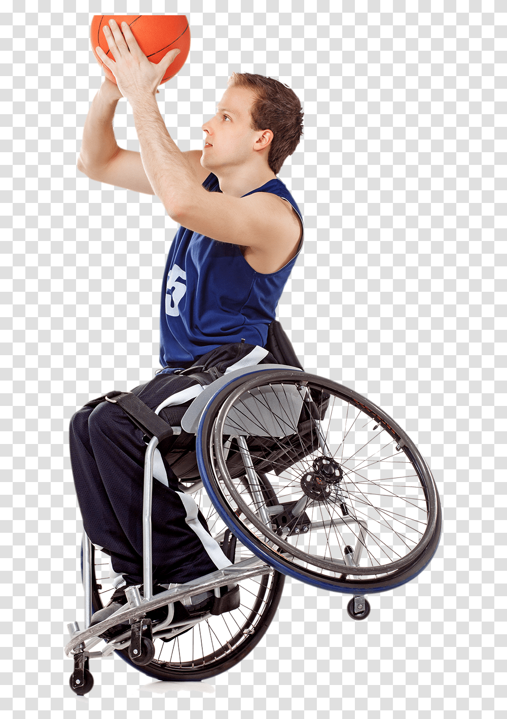 Sporting Wheelchair Basketball, Furniture, Machine, Person, Human Transparent Png