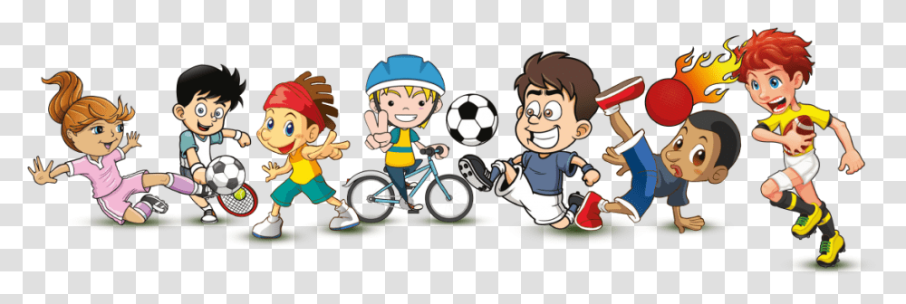 Sports Activities Clipart School Sport Kids Sports Kids Sports Clipart, Person, People, Bicycle, Vehicle Transparent Png