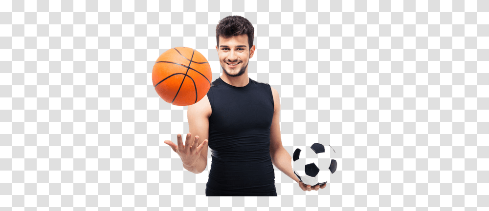 Sports Activities Man Basketball Football 23794 Streetball, Person, Human, People, Team Sport Transparent Png