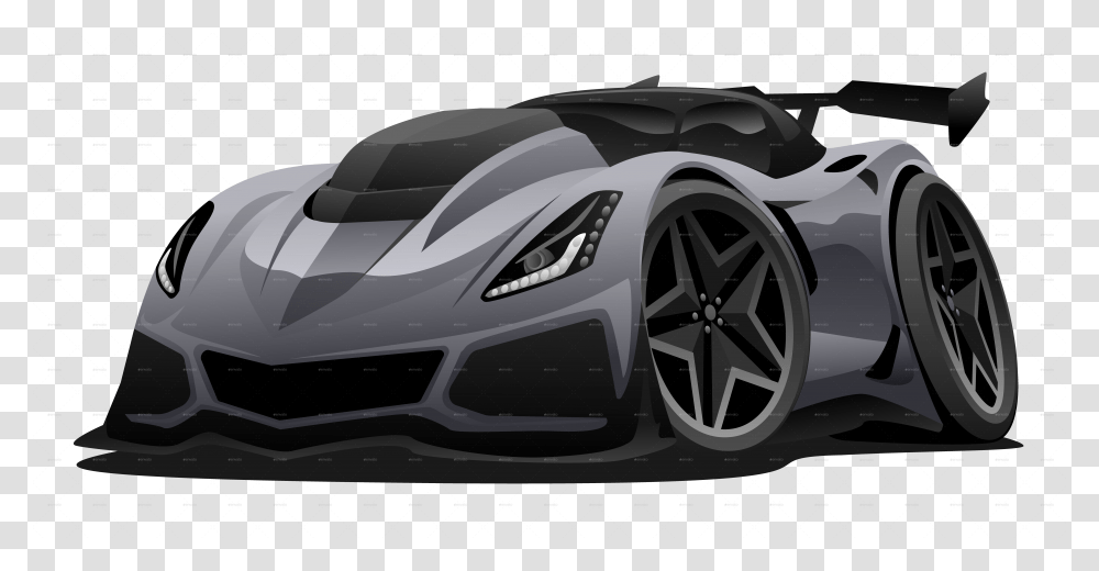 Sports Car Cartoon, Tire, Wheel, Machine, Car Wheel Transparent Png