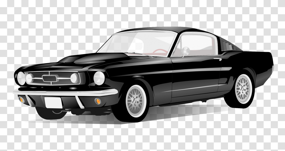 Sports Car Classic Racing Car Old Mustang, Vehicle, Transportation, Sedan, Coupe Transparent Png