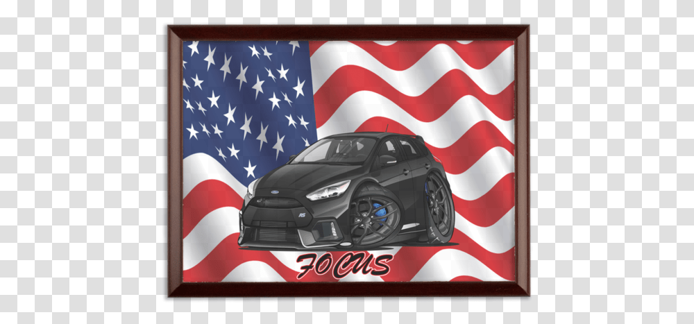 Sports Car, Flag, Vehicle, Transportation Transparent Png