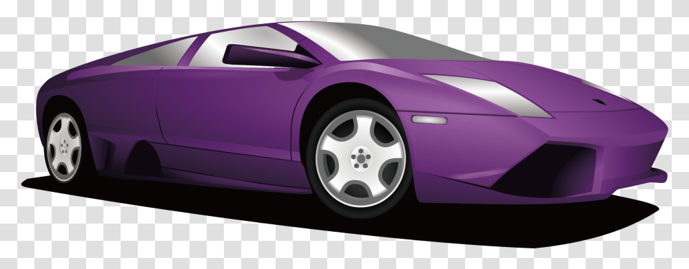 Sports Car Lamborghini Purple Lamborghini Download Purple Lamborghini, Tire, Vehicle, Transportation, Automobile Transparent Png