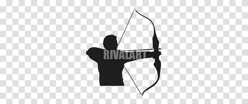 Sports Clipart, Bow, Person, Human, Archery Transparent Png