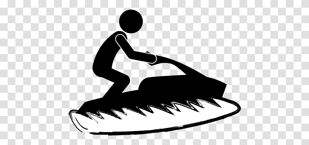Sports Clipart Hobby Stick Figure Jet Skiing, Hanger Transparent Png