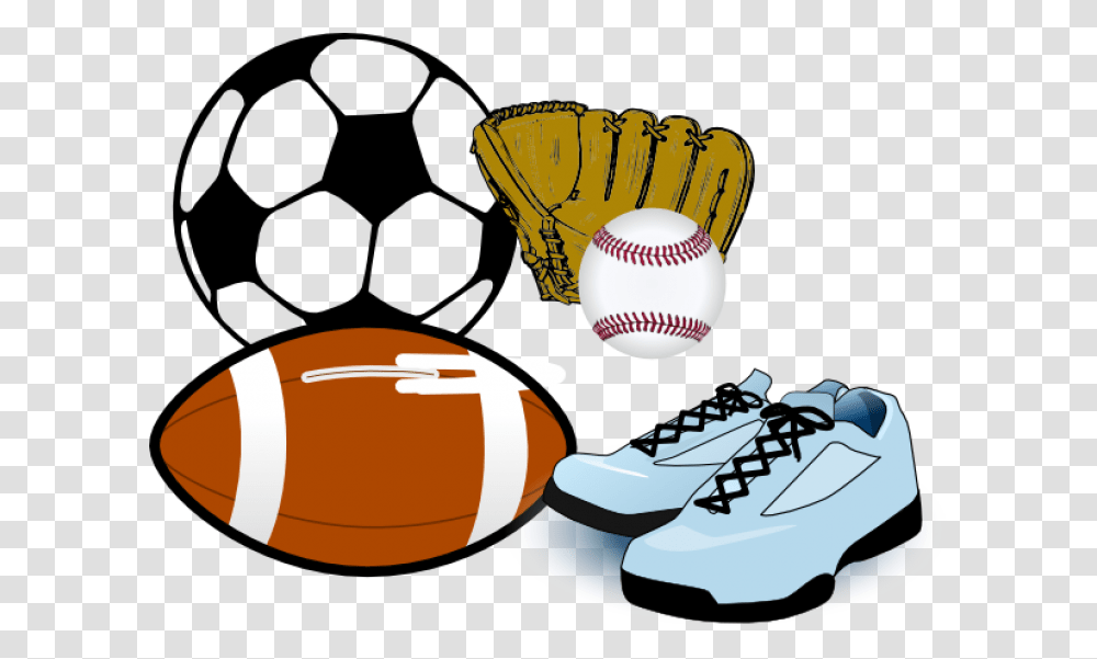 Sports Equipment Clipart Pe Subject Physical Education Clipart, Apparel, Team Sport, Shoe Transparent Png