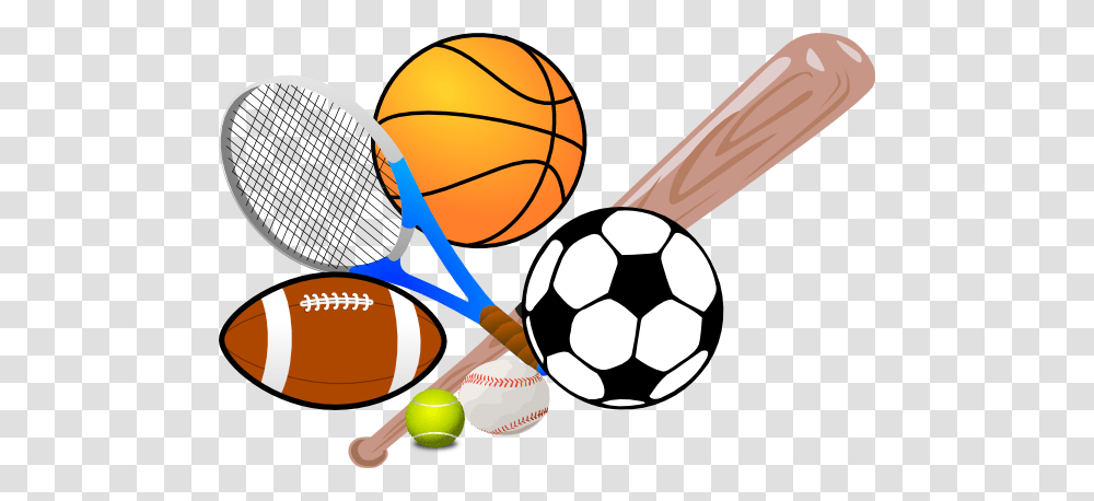 Sports In School Clipart, Soccer Ball, Football, Team Sport, Tennis Transparent Png