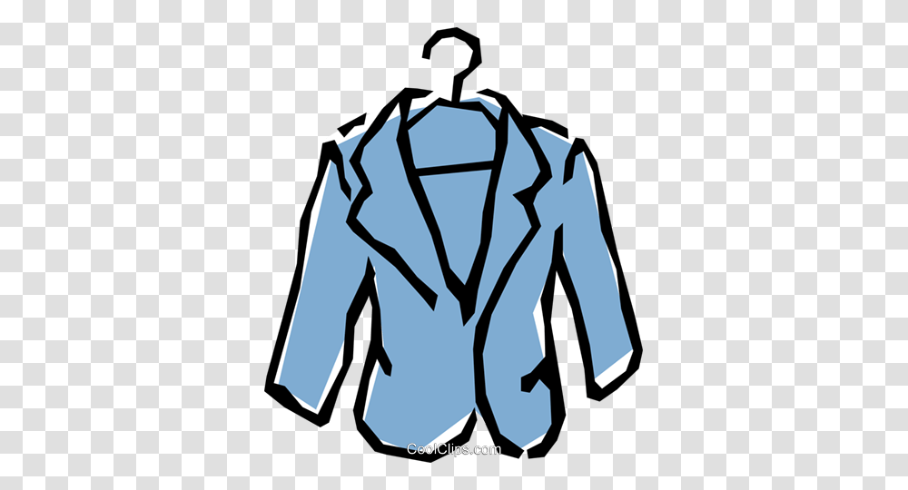 Sports Jacket Royalty Free Vector Clip Art Illustration, Apparel, Sweatshirt, Sweater Transparent Png