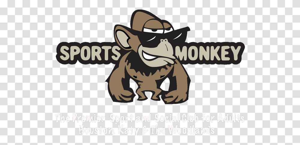 Sports Monkey Logo Cartoon Jingfm Sports Monkey, Poster, Advertisement, Mammal, Animal Transparent Png