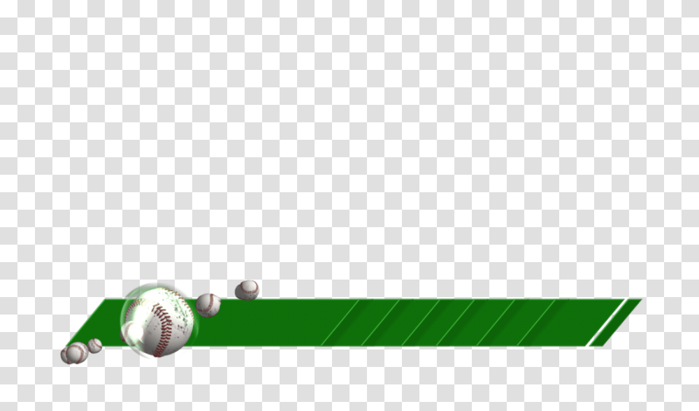 Sports Still Video Lower Third With Baseballs And Green Field Band, Furniture, Table, Room, Indoors Transparent Png