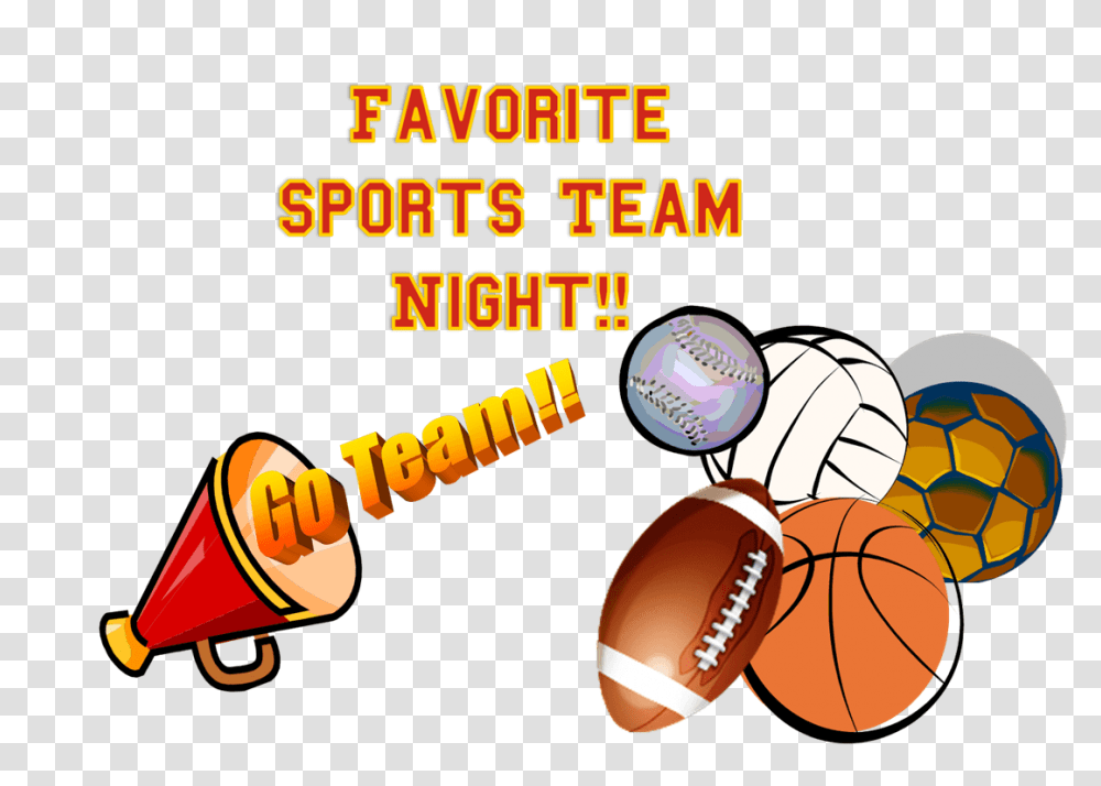 Sports Team Cliparts, Team Sport, Volleyball, Baseball, Softball Transparent Png