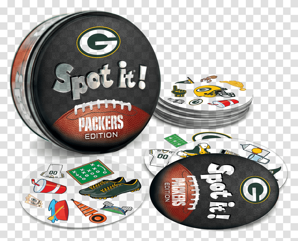 Spot Green Bay Packers Edition Football Spot, Arcade Game Machine, Sphere, Dome, Architecture Transparent Png