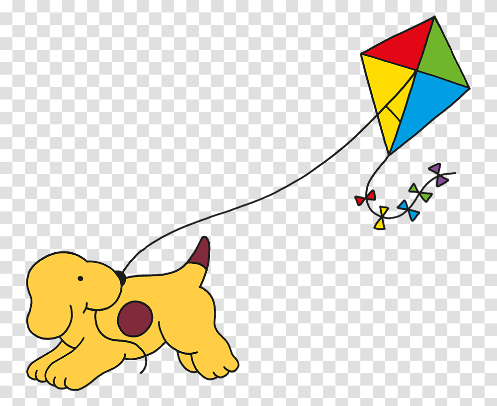 Spot Plays With His Kite, Toy Transparent Png