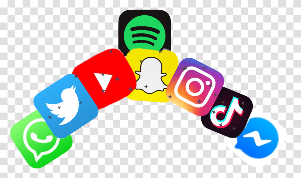 Spotify And Twitter And Youtube And Snapchat And, Electronics, Ipod, Dynamite, Bomb Transparent Png