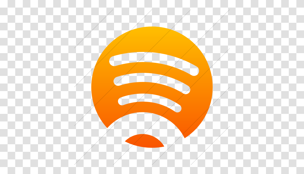 Spotify Icon 176040 Free Icons Library Red And Orange Spotify Icon, Logo, Symbol, Trademark, Spiral Transparent Png