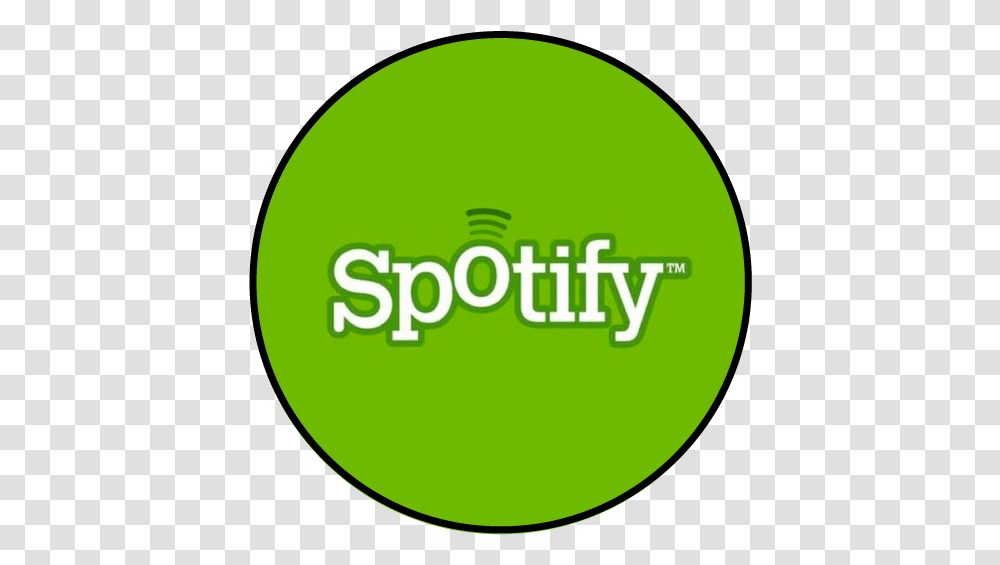 Spotify Icon Circle, Tennis Ball, Label, Logo Transparent Png