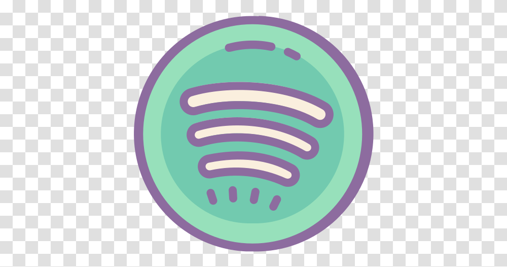 Spotify Icon Circle, Word, Logo, Symbol, Trademark Transparent Png