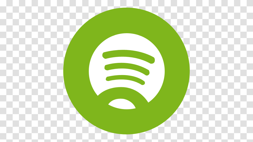 Spotify Icon, Tennis Ball, Light Transparent Png