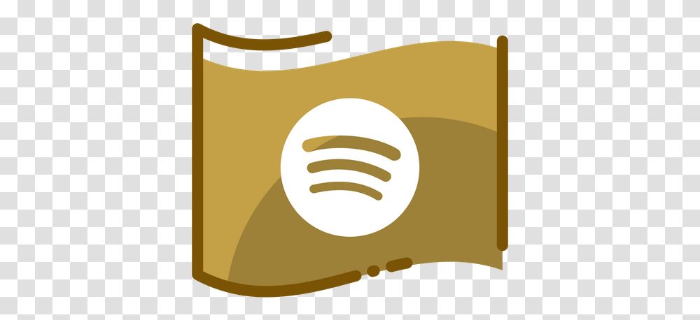 Spotify Logo Icon Of Colored Outline Style Available In Gold Whatsapp Icon, Food, Meal, Label, Text Transparent Png