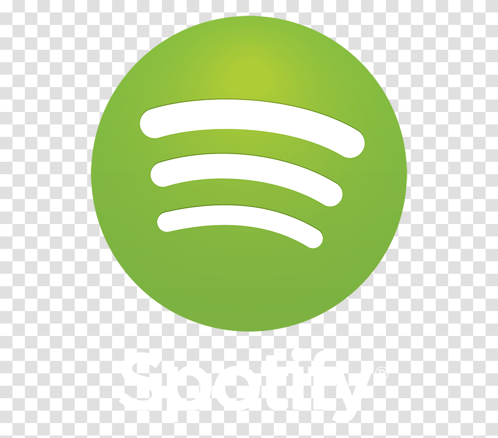 Spotify Logo White, Green, Light, Trademark Transparent Png